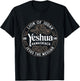 Yeshua Hamashiach Hebrew Lion Of Judah Jesus The Messiah T-Shirt - T-Shirt | Black