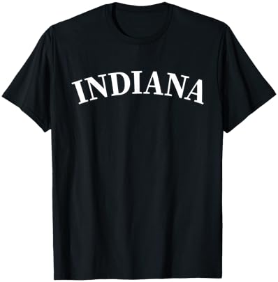 Indiana - Throwback Design - Classic T-Shirt - T-Shirt | Black