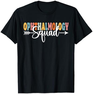 Ophthalmology Squad Back To School Teachers Students Women T-Shirt - T-Shirt | Black