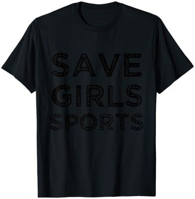 Save Girls Sports T-Shirt - T-Shirt | Black