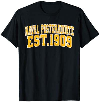 Naval Postgraduate School Apparel Sports Fan T-Shirt - T-Shirt | Black