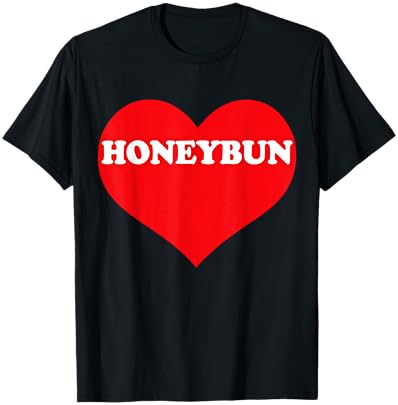 I Heart Honeybun, I Love Honeybun Custom T-Shirt - T-Shirt | Black