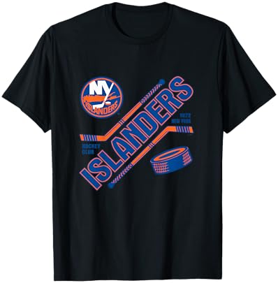 New York Islanders Force Gray Officially Licensed T-Shirt - T-Shirt | Black