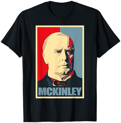 President William Mckinley T-Shirt - T-Shirt | Black
