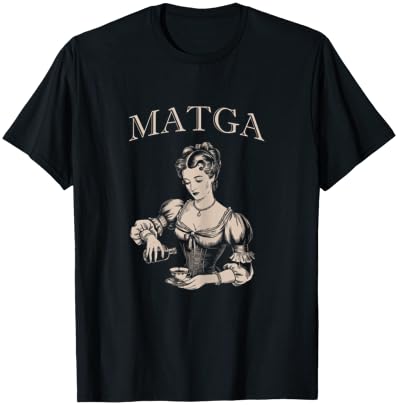 Vintage MATGA Make Aqua Tofana Great Again Funny Feminist T-Shirt - T-Shirt | Black