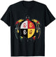 Medicine Wheel Indigenous Native American turtle MMIW T-Shirt - T-Shirt | Black